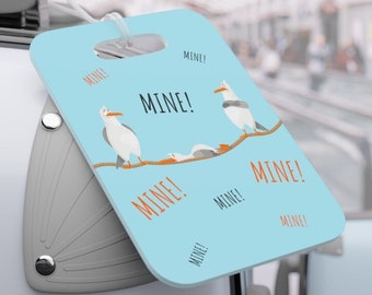 Mine Mine Personalized Luggage Tags, Disney Luggage Tag, Disney Inspired Print, Vacation Tag, Travel Accessories, Finding Nemo, Finding Dory