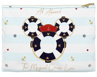 Magisk tillbehörspåse från Cruise Line, Disney-necessär, Musse Pigg-nautisk väska, Disney-reseväska, Disney-tillbehör, Disney-fodral, WDW