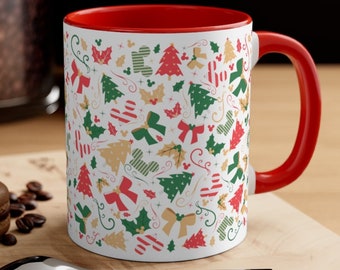 Disney Weihnachtstasse, Disney Weihnachtstasse, Magischer König Tasse, Disney Geschenk, Kaffeebecher, Disney Teetasse, Minnie Tasse, Geheimes Weihnachtsgeschenk, Zuhause