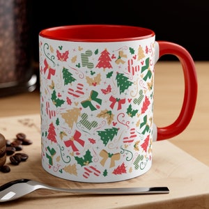 Disney Christmas Mug, Disney Holidays Mug, Magic Kingdom Cup, Disney Gift, Coffee Mug, Disney Tea Mug, Minnie Mug, Secret Santa Gift, Home