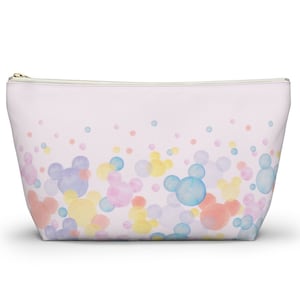 Colorful Mickey Accessory Pouch, Disney Cosmetic Bag, Mickey Bag, Disney Travel Bag, Disney Pencil Case, Disney Accessories, Disney Gift