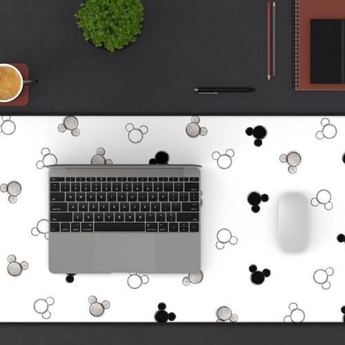 Disney Mickey Mouse Desk Mat Disney Office Decor Disney Etsy
