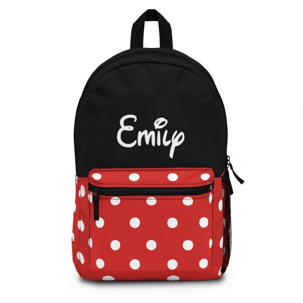 Minnie Mouse Backpack Etsy