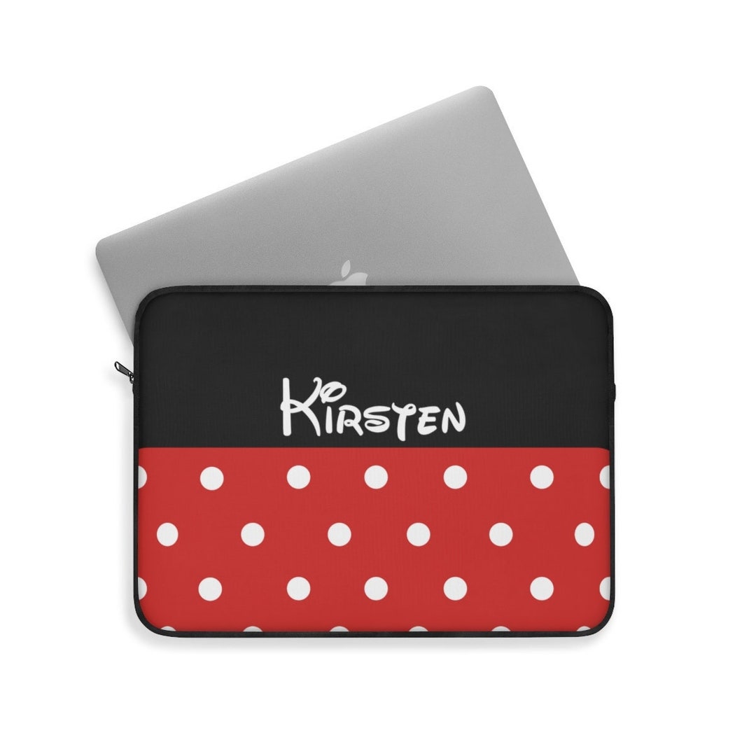 Minnie Mouse Laptop Sleeve, Disney Laptop Case, Disney Laptop Cover