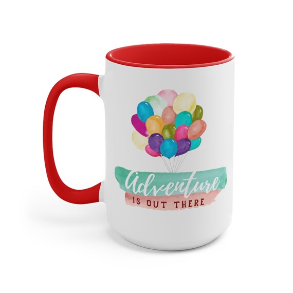 Adventure is Out There Mug, Disney Coffee Mug, UP Mug, Disney Pixar Cup,  Ellie & Carl Mug, Disney Gift, Teacher Mug, Secret Santa Gift - Etsy