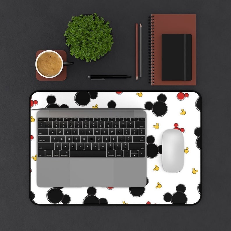 Disney Mickey Mouse Desk Mat Disney Office Decor Disney Etsy