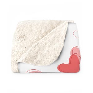 Mickey Valentijnsdagdeken, Disney sherpafleecedeken, Disney-bankdeken, Mickey Mouse Throw-deken, Disney-huisdecor, VDay, harten afbeelding 5