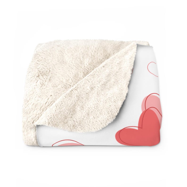 Mickey Valentijnsdagdeken, Disney sherpafleecedeken, Disney-bankdeken, Mickey Mouse Throw-deken, Disney-huisdecor, VDay, harten afbeelding 5