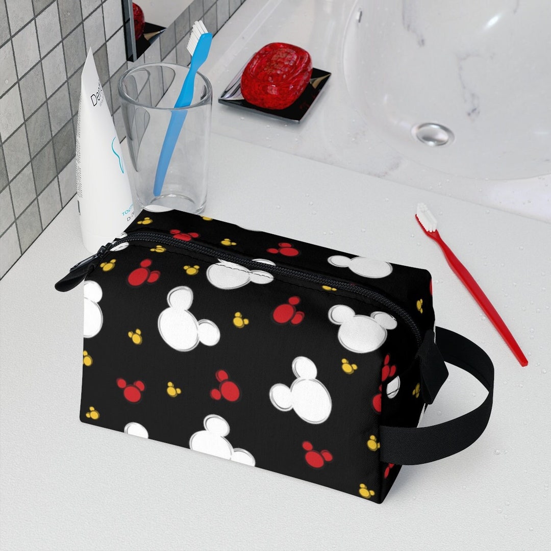 Mickey Colors Toiletry Bag, Disney Cosmetic Bag, Travel Bag, Disney