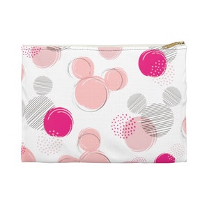 Disney Polka Dots Accessoire Tasche, Disney Kosmetiktasche, Mickey Tasche, Disney Reisetasche, Disney Federmäppchen, Disney Accessoires, All over Print