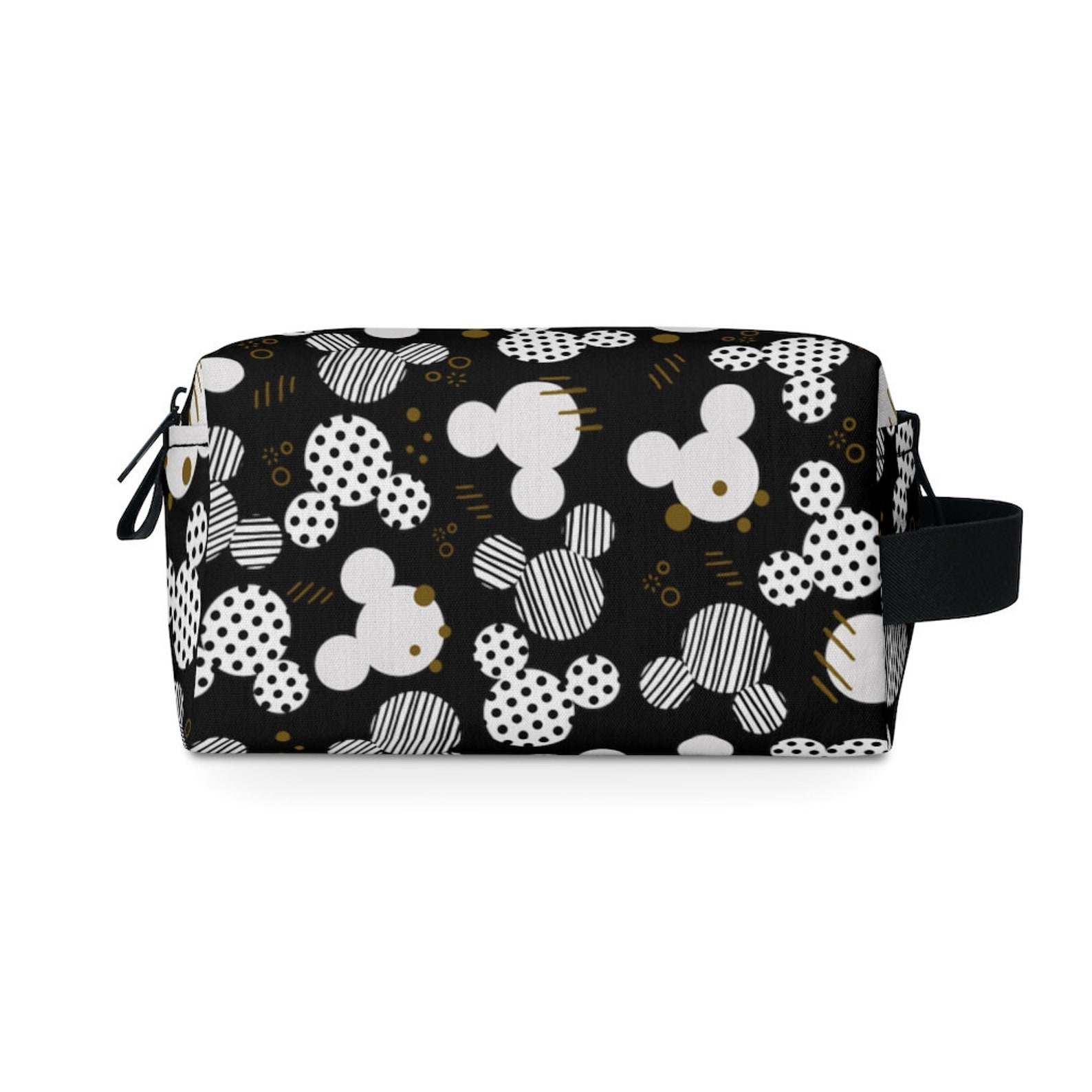 Hidden Mickey Toiletry Bag Disney Cosmetic Bag Travel Bag Etsy