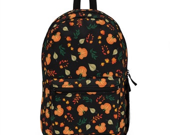 Disney Pumpkin Backpack, Hidden Mickey Bag, Disney School Bag, Disney Vacation Bag, Disney Backpack, Halloween Bag, Fall, Autumn, Travel Bag