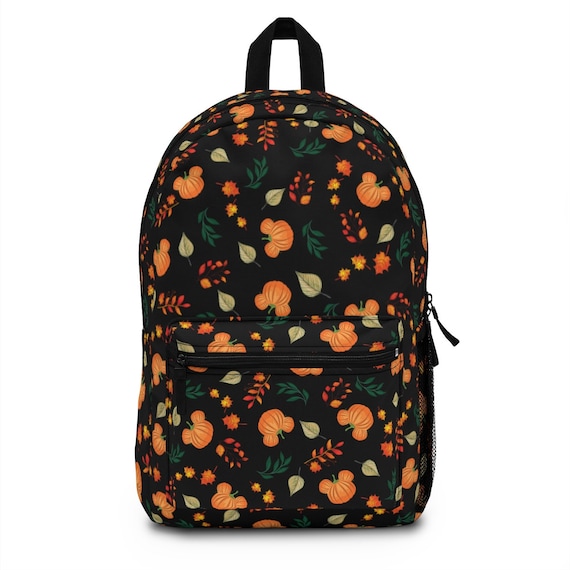 Disney Pumpkin Backpack Hidden Mickey Bag Disney School Bag Disney Vacation Bag Disney Backpack Halloween Bag Fall Autumn Travel Bag Etsy Ireland