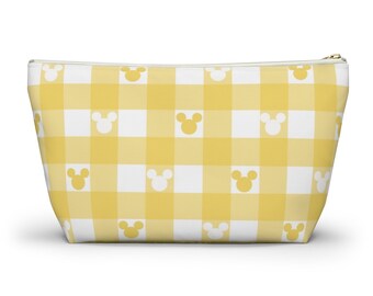 Dold Mickey Rutig Tillbehörspåse, Disney Necessär, Mickey Väska, Disney Resväska, Disney Pennfodral, Disney Tillbehör, Strandväska