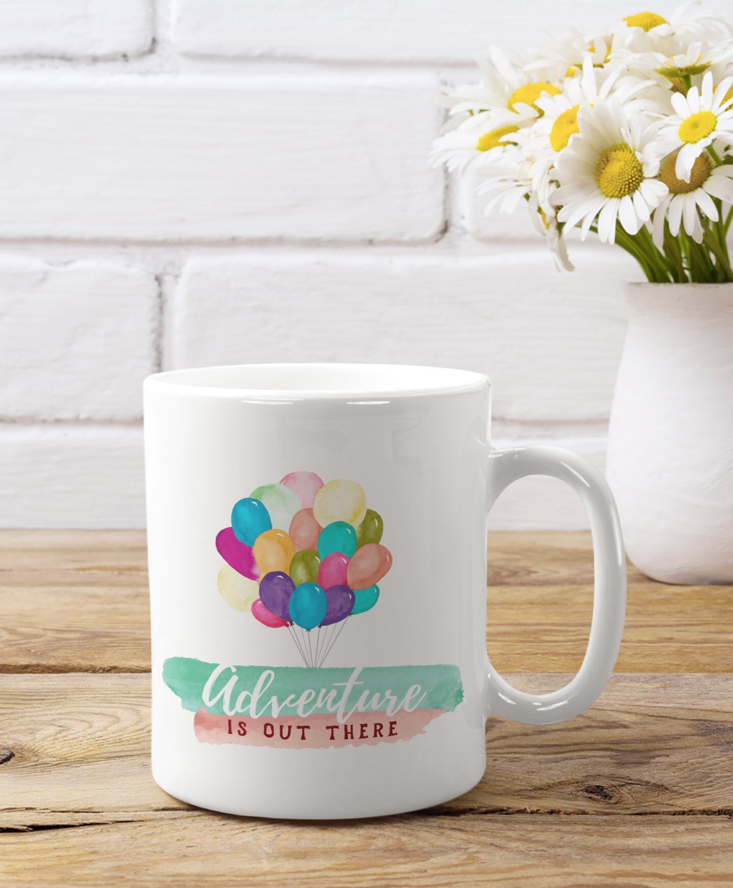 Adventure is Out There Mug, Disney Coffee Mug, UP Mug, Disney Pixar Mug,  Ellie & Carl Mug, Disney Gift, Teacher Mug, Disney Balloons Mug - Etsy