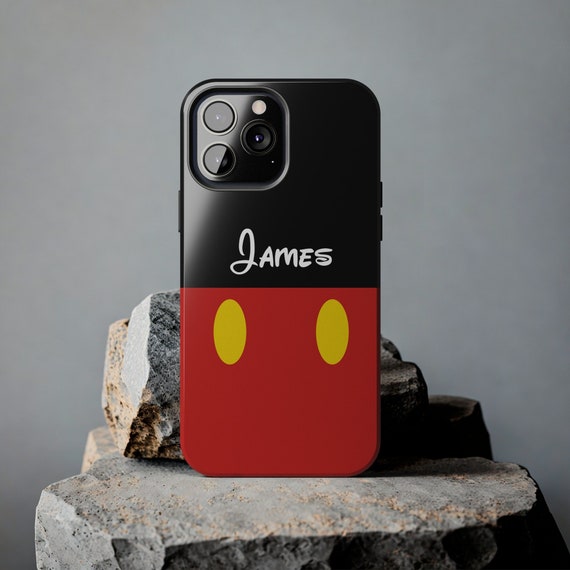 Personalized Mickey Shorts Phone Case, Mickey iPhone Cover, Samsung Galaxy Phone Case, iPhone Case, Minnie Phone Case, Pixel Case, Custom