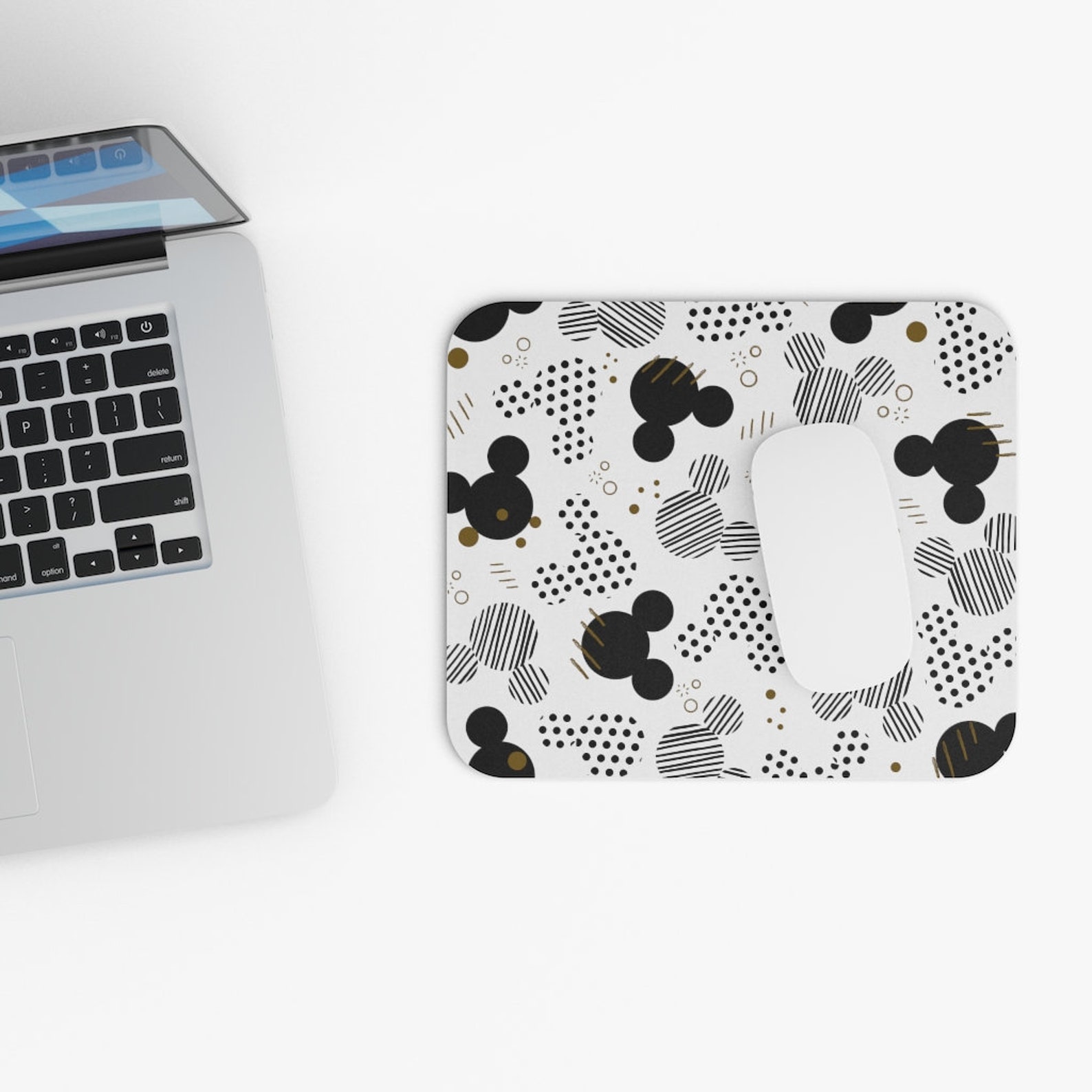 Mickey Mouse Pad All Over Mickey Mouse Pad Disney Office Etsy