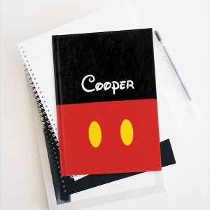 Disney Blank Journal, Mickey Shorts, Hard Cover Notebook, Disney Office, Disney Home, Disney Journal, Disney Gifts, Disney Notebook, Minnie