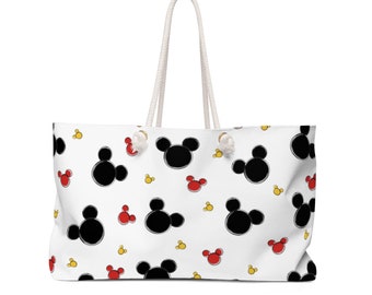 Mickey All Over Print Weekender Bag, Mickey Print Bag, Disney Beach Bag, Mickey Pool Bag, Overnight Bag, Cruise Bag, Disney Travel Bag, Gift