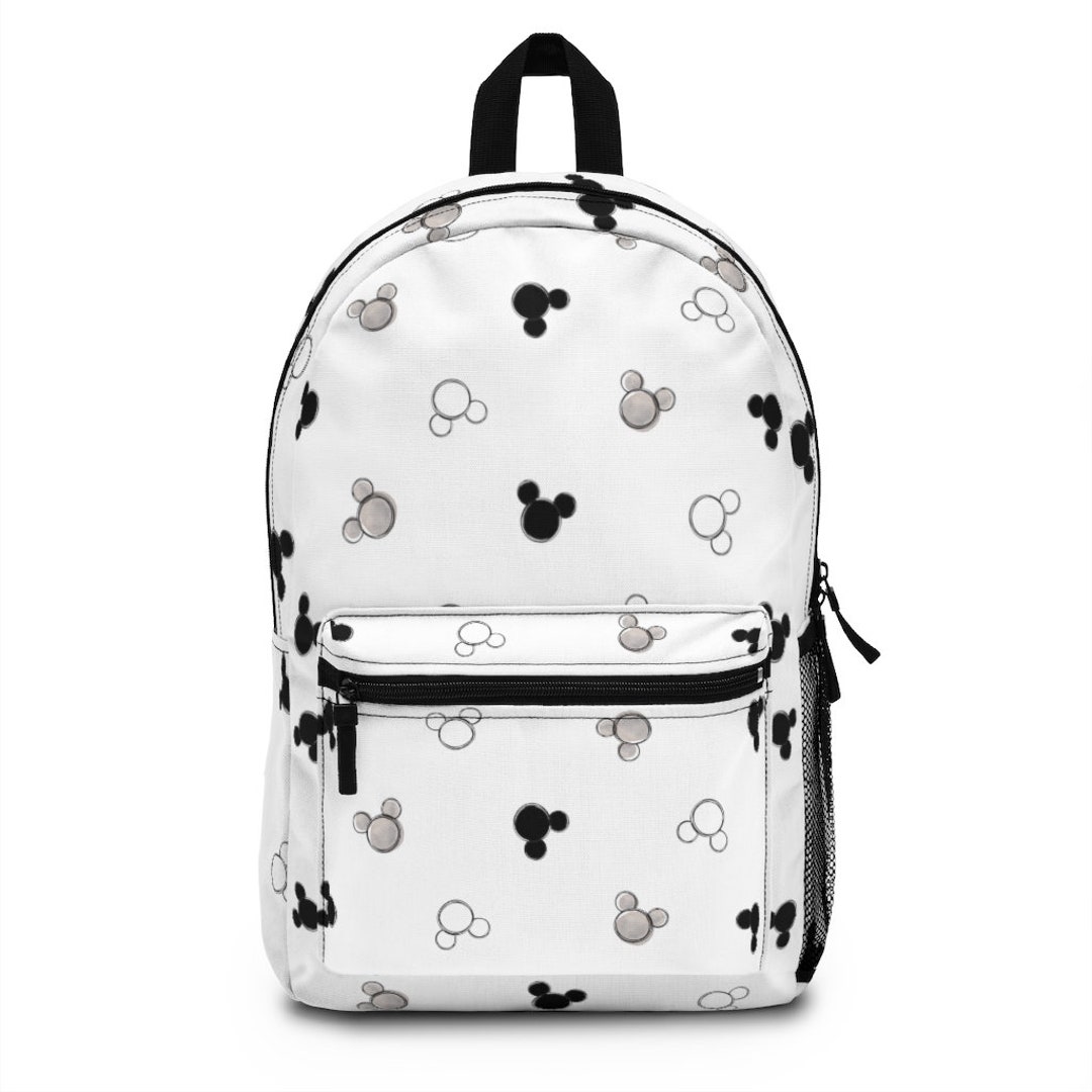 Disney Monochrome Backpack, Disney All Over Print Backpack, Disney