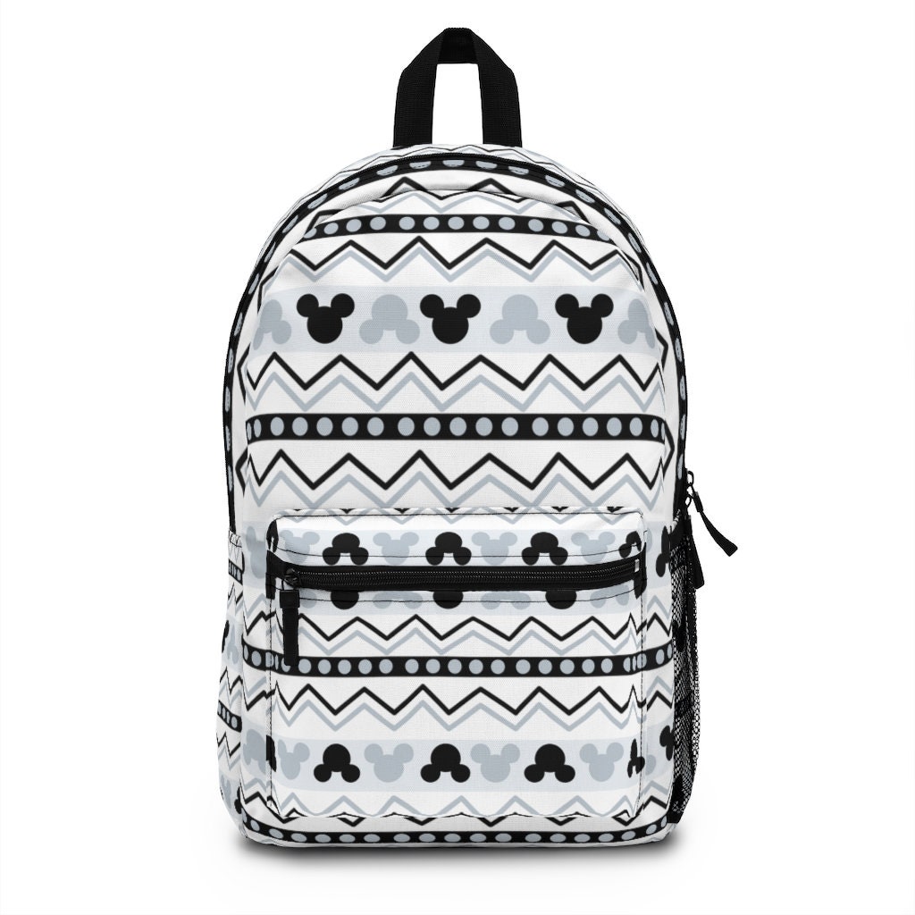 Personalized Aztec Print Mickey Backpack, Hidden Mickey Bag  display picture 2