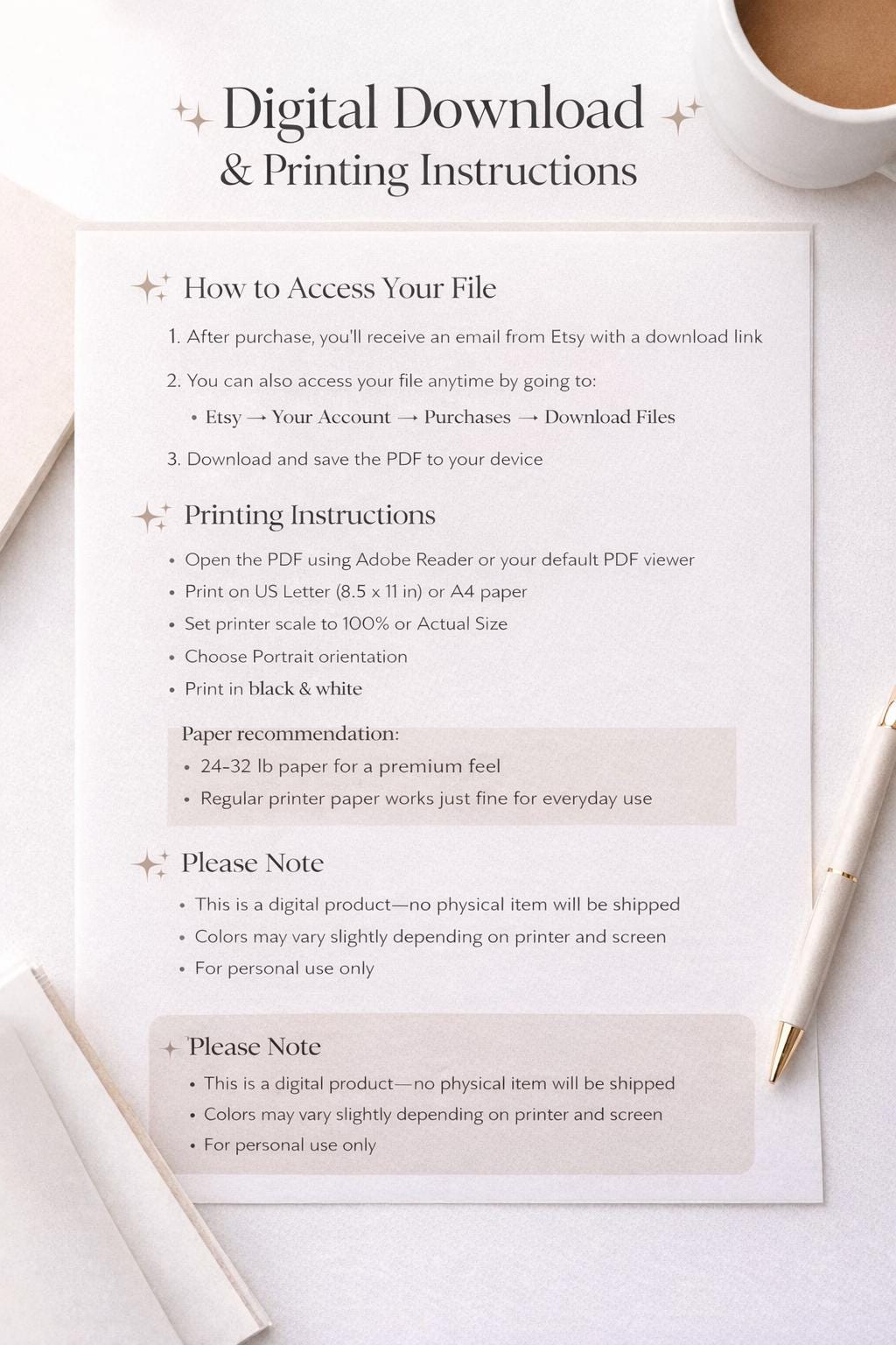 Minimalist To-do List Printable | Task Planner (digital Download - Etsy