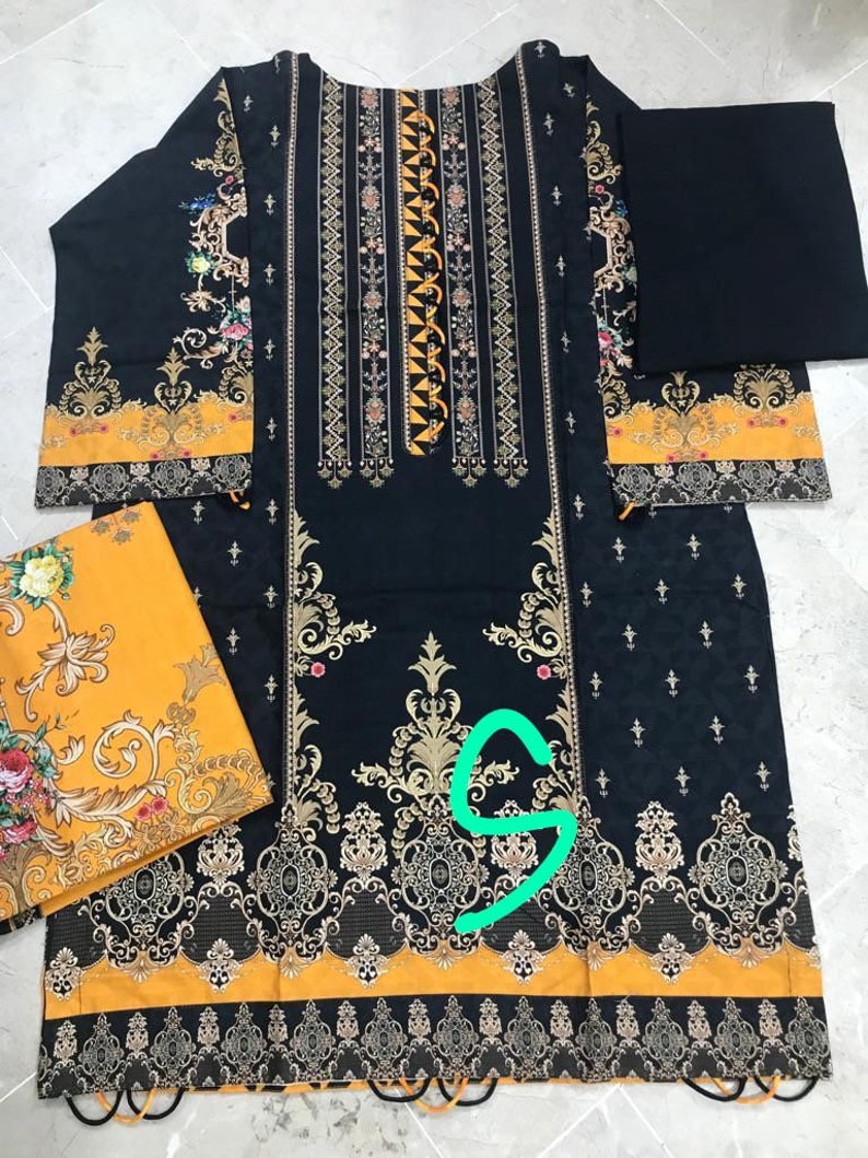 Bin Saeed Khadder Suit / Pakistani Asian Wear/ Pakistani | Etsy