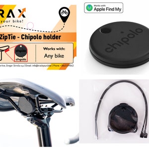 Bike saddle - Chipolo holder || Protect your amazing bike!