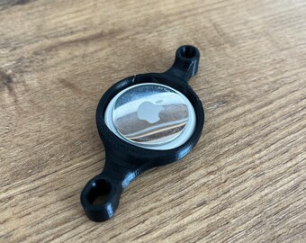 Portabidón Oculto Para AirTag Bicicleta - Soporte Impermeable Con Tornillos Antirrobo, Incluye Herramientas