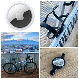 Bike bottle cage - Apple AirTag holder || Protect your amazing bike!