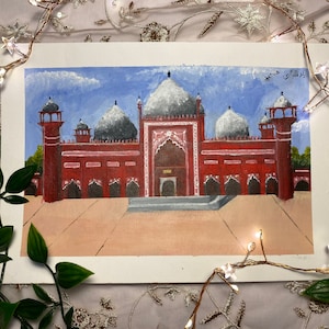 Badshahi Mosque | 10 x 7 inches | Available as prints