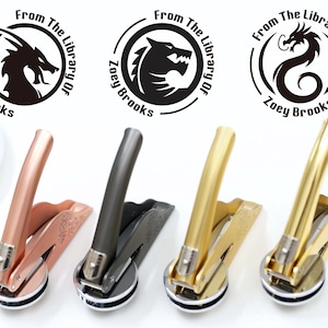 Dragon Symbol Embosser, Book embosser, Dragon Design, Buch präger personalisiert,Stempel Personalisiert, Buch stempel, Buchliebhaber Geschenk