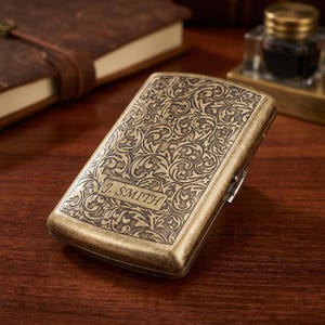 Old Vintage Cigarette Cases