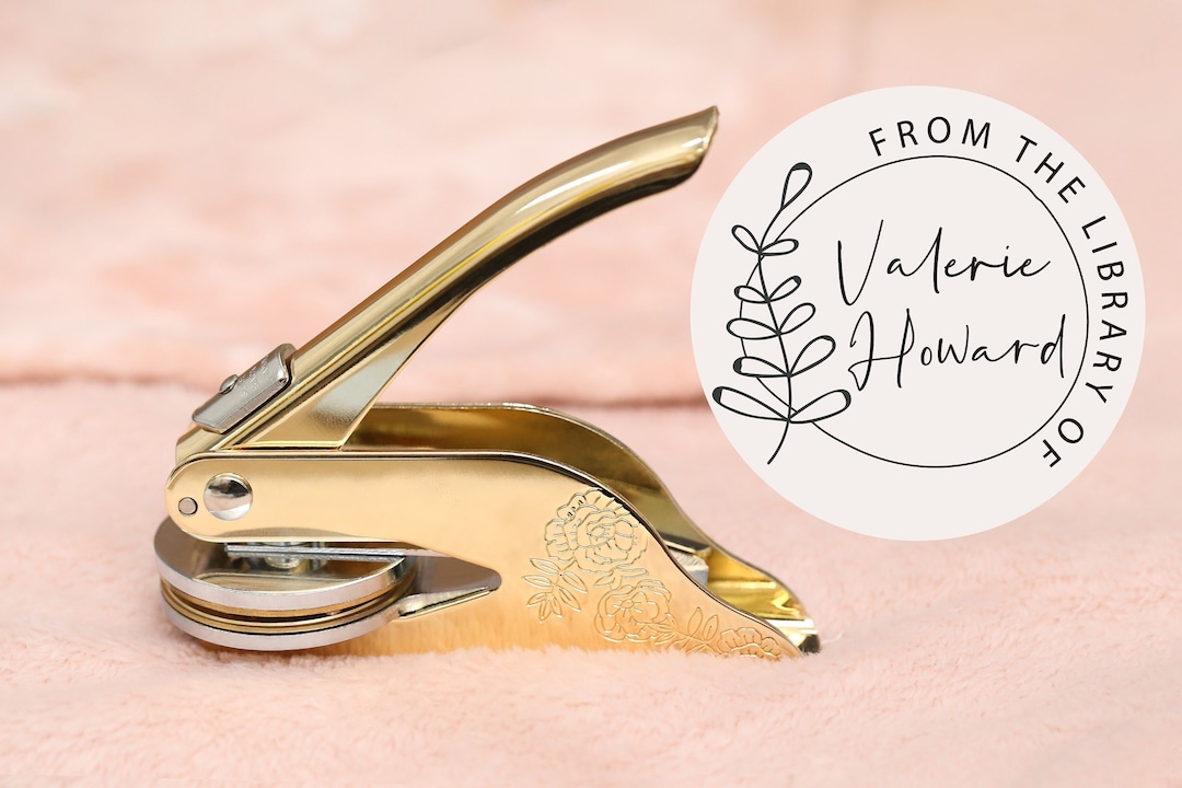 High Quality Embosser Gift, From the Library Embosser, Collection of