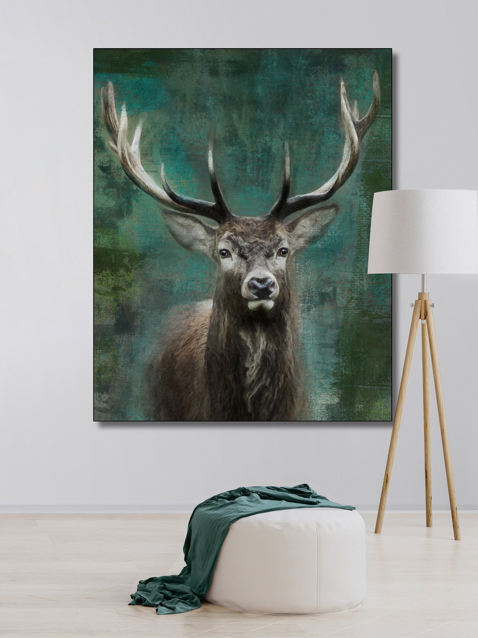 bild hirsch vintage