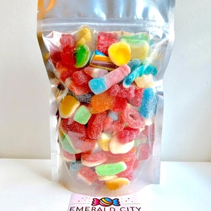 LARGE 16oz. Assorted Gummy Mix: Candy Mix Bag, Gummy Candy, Pick N Mix, Christmas, Birthday Gift, Teacher Gift