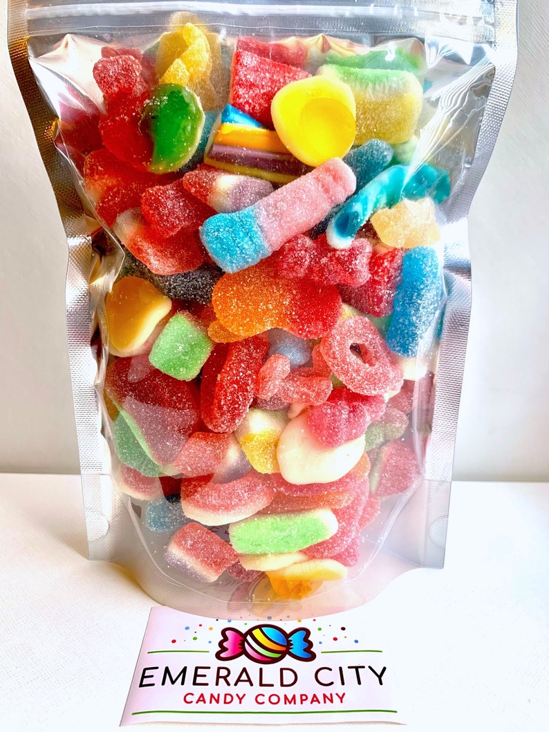 LARGE 16oz. Assorted Gummy Mix Candy Mix Bag Gummy Candy Etsy