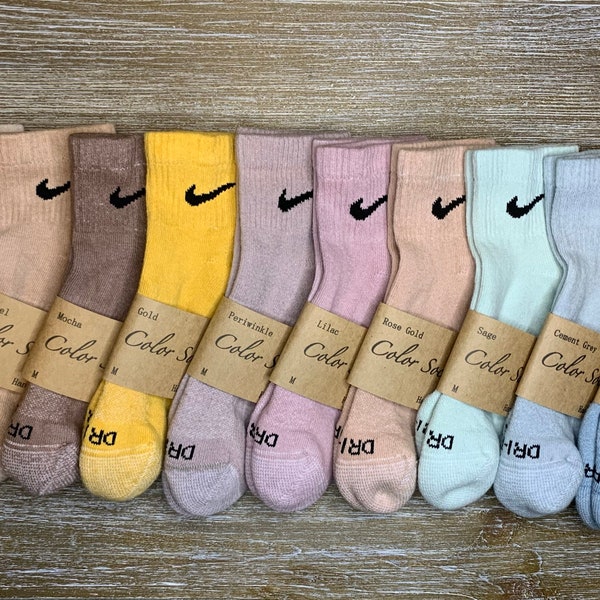 Hand-Dyed Dri-Fit Ankle Socks