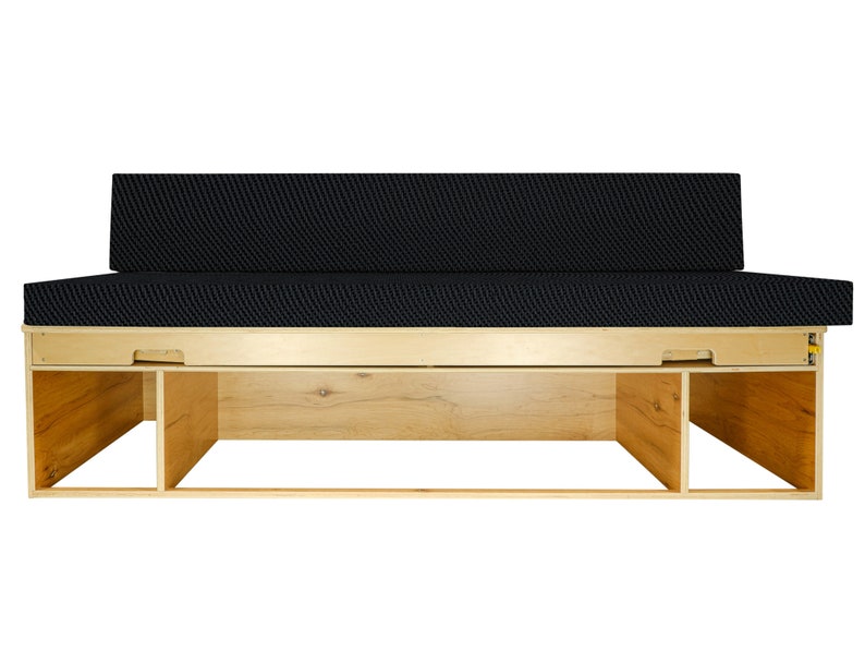 Frontier Futon Convertible Couch/bed for Camper Vans, Rvs, Tiny Homes