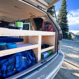 Large Van Shelf - Organization System for Camper Conversions