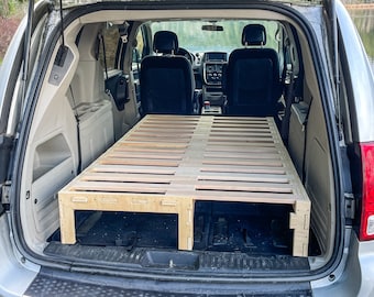 Expanding Bed Platform for Campervans, Minivans, SUVs & More - The Trunk Bunk