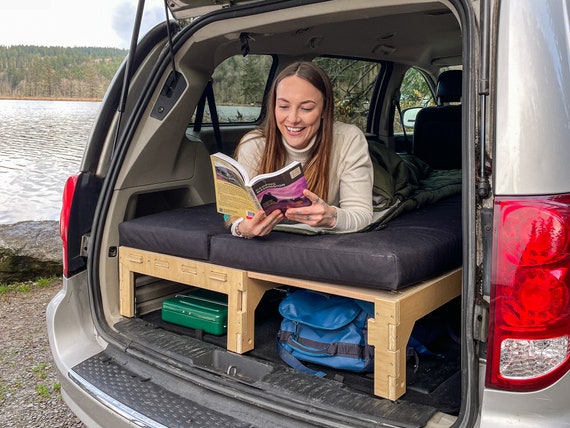 CampnCar Trunk Bunk 車中泊ベッド SUV ミニバン キャンプ Trunk Bunk - Modular Vehicle Camping Platform - Etsy
