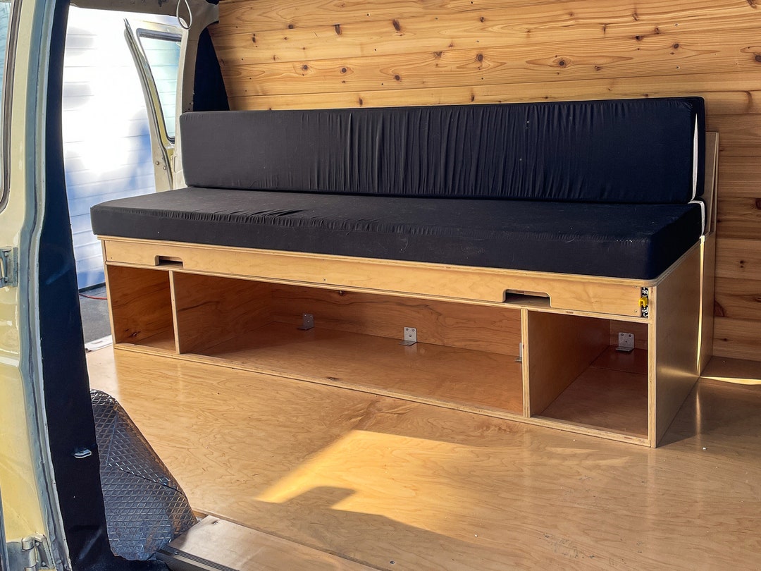 Transforming Couch/bed for Camper Vans, Rvs, Tiny Homes the Frontier