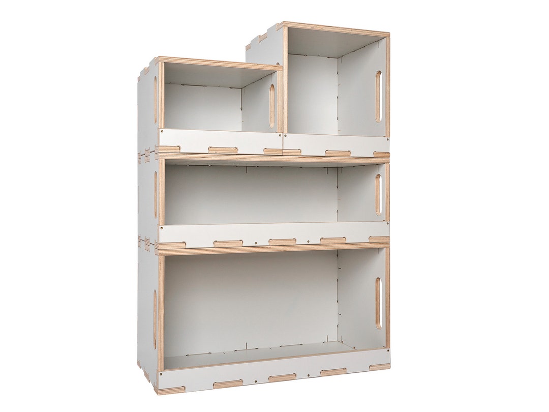 Modular Stacking Shelves for Van, Tiny Home, Apartment Click N Cubbies