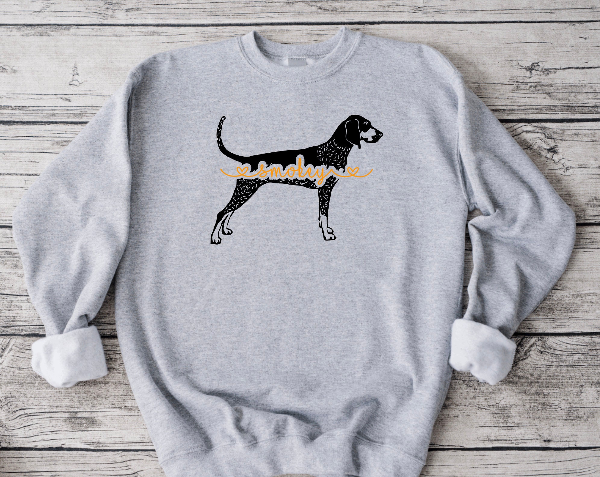 Smokey Sweatshirt Vols Smokey UT Vols - Etsy