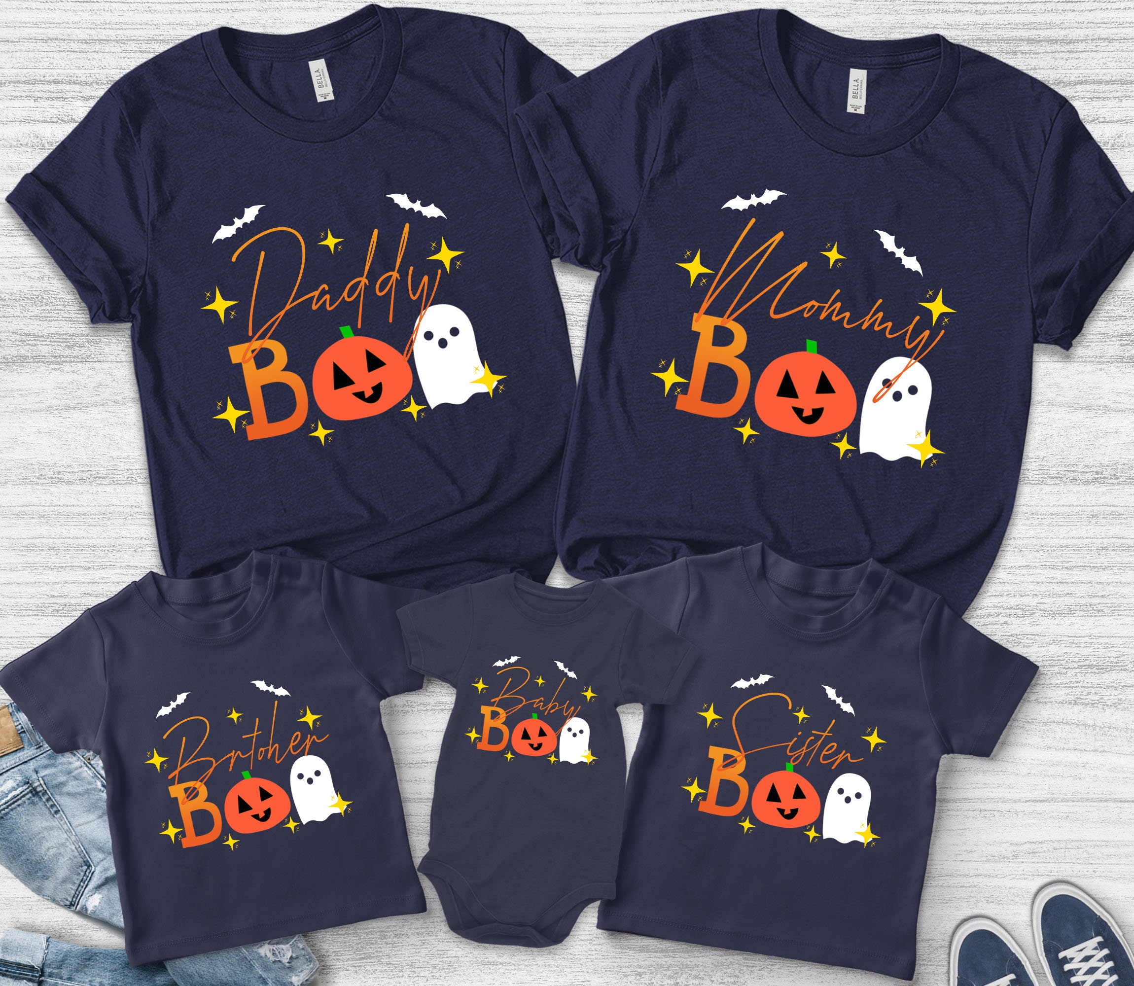 Discover Familie Halloween, Trick or Treat T-Shirt