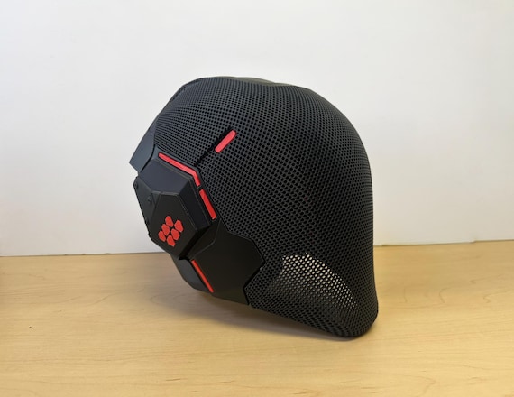 Wearable Tron Ares Helmet: 3D Printed Cosplay Prop with Magnetic Assembly