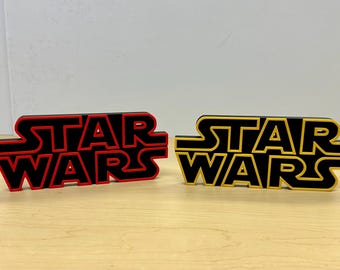 Star Wars Emblem Display: 3D Printed Wall Art