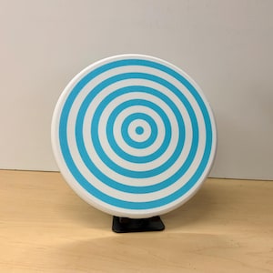 Tron 1982 Identity Disc | 3D Printed White