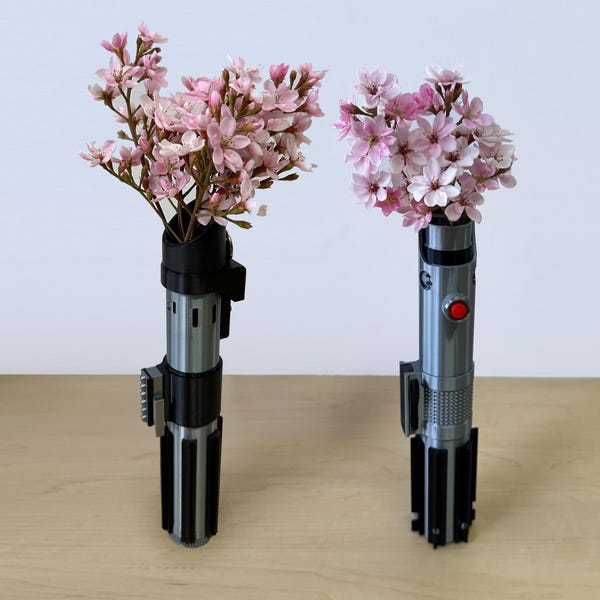 Star Wars Themed - Flower Lightsaber Replica Hilts | 3D Printed